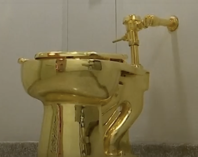 黄金のトイレ 盗難被害のセキュリティーがヤバい！【動画あり】